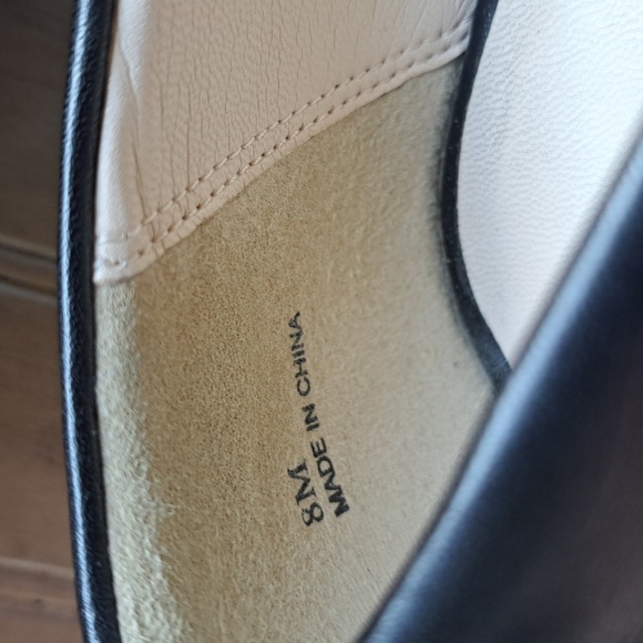 Pic & Pay Almond Toe Classy Stacked Short Heel Chic Minimalistic Dressy Pumps - Picture 6 of 11